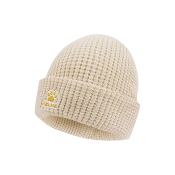 KNITTED BEANIE OFF-WHITE