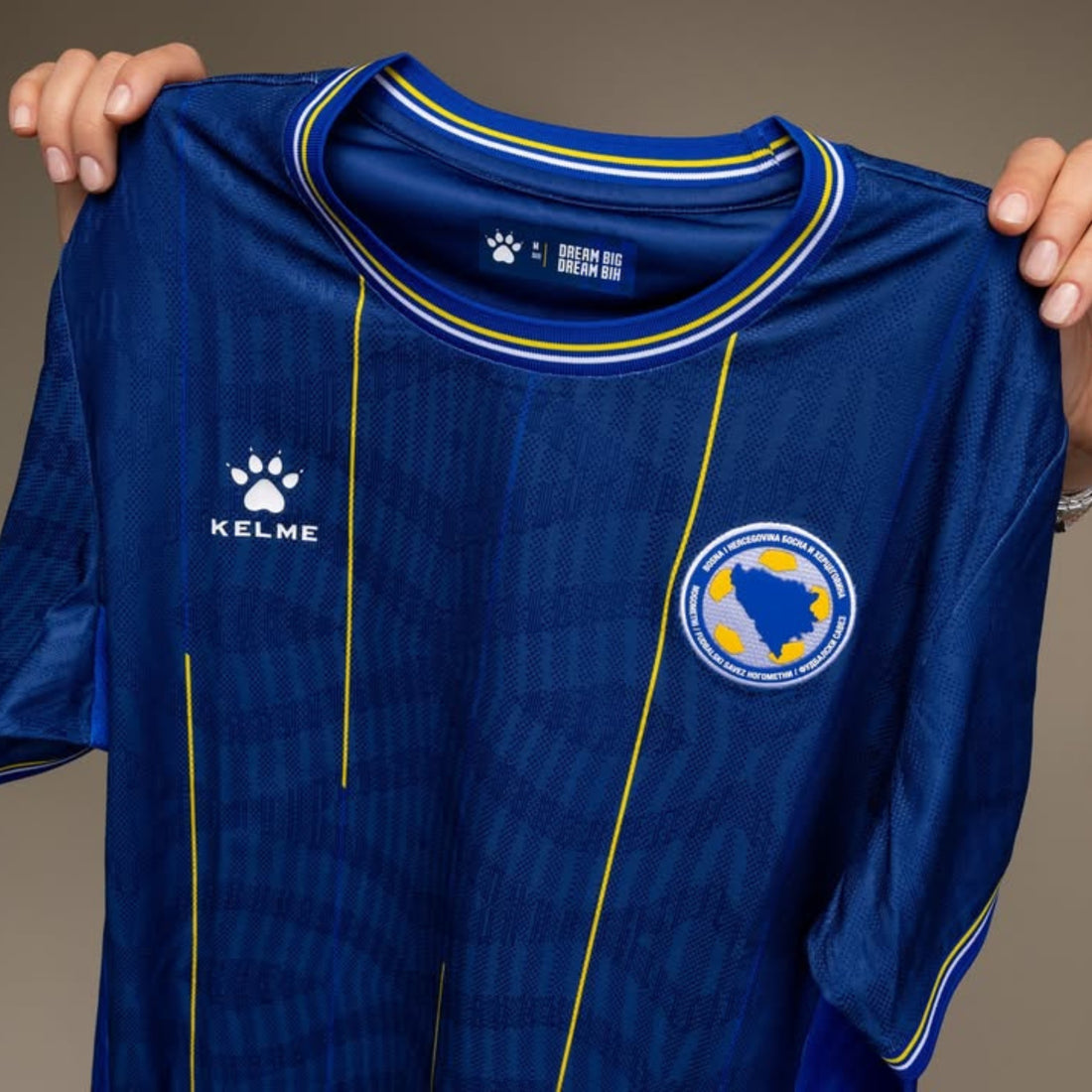 KELME BOSNIA & HERZEGOVINA 26/27 JERSEY/HOME - PLAYER VERSION
