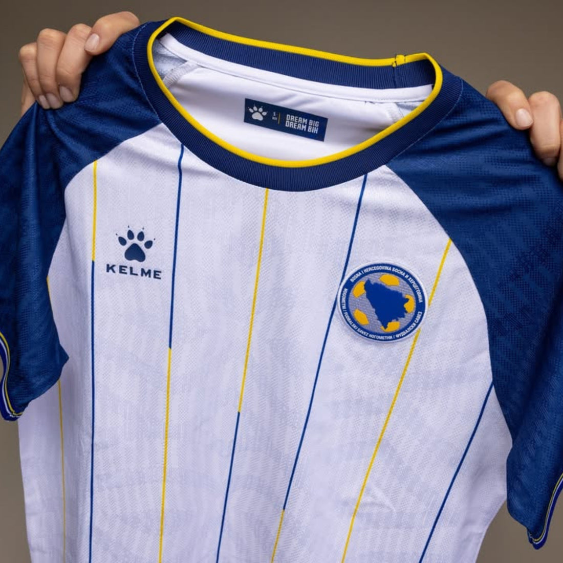 KELME BOSNIA & HERZEGOVINA 26/27 JERSEY/AWAY - PLAYER VERSION
