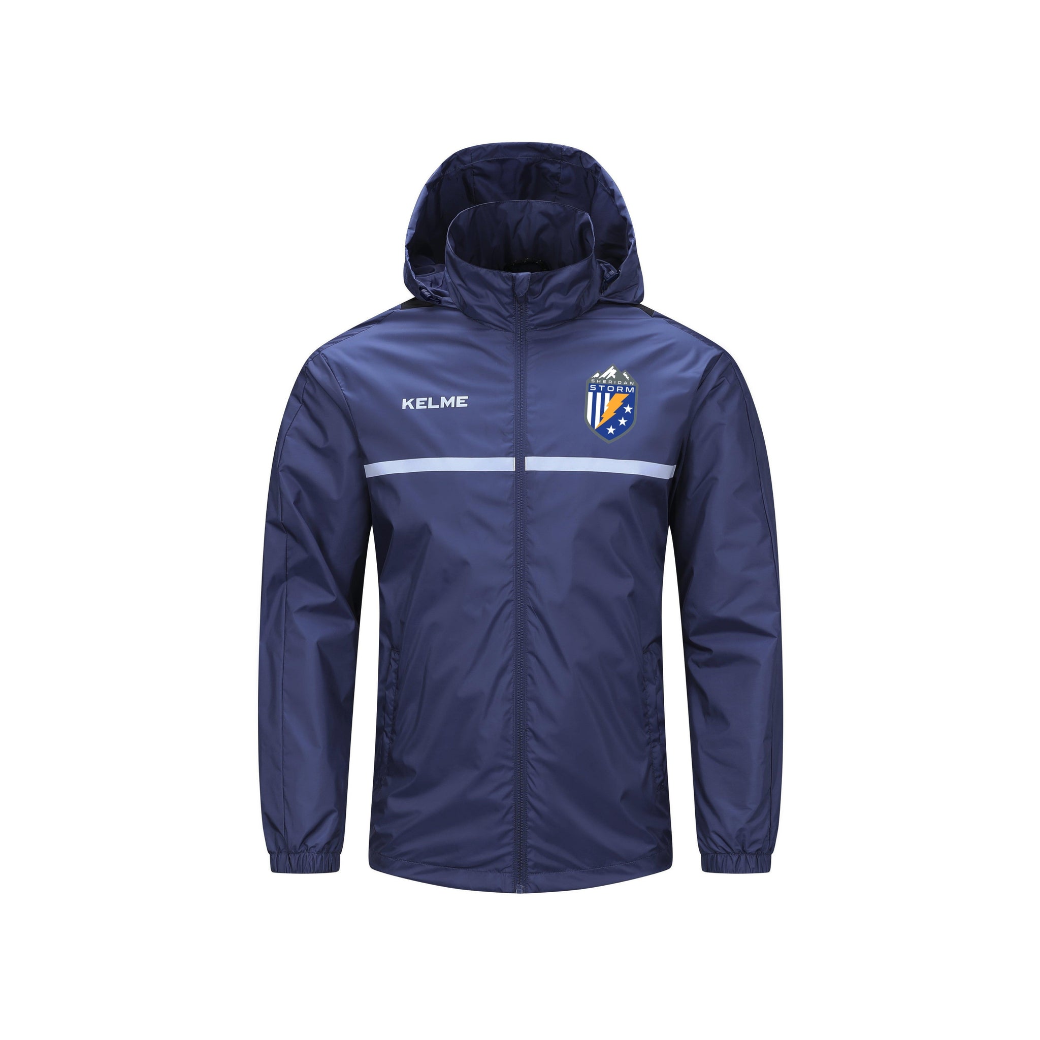 STORM FC DARK BLUE RAIN JACKET