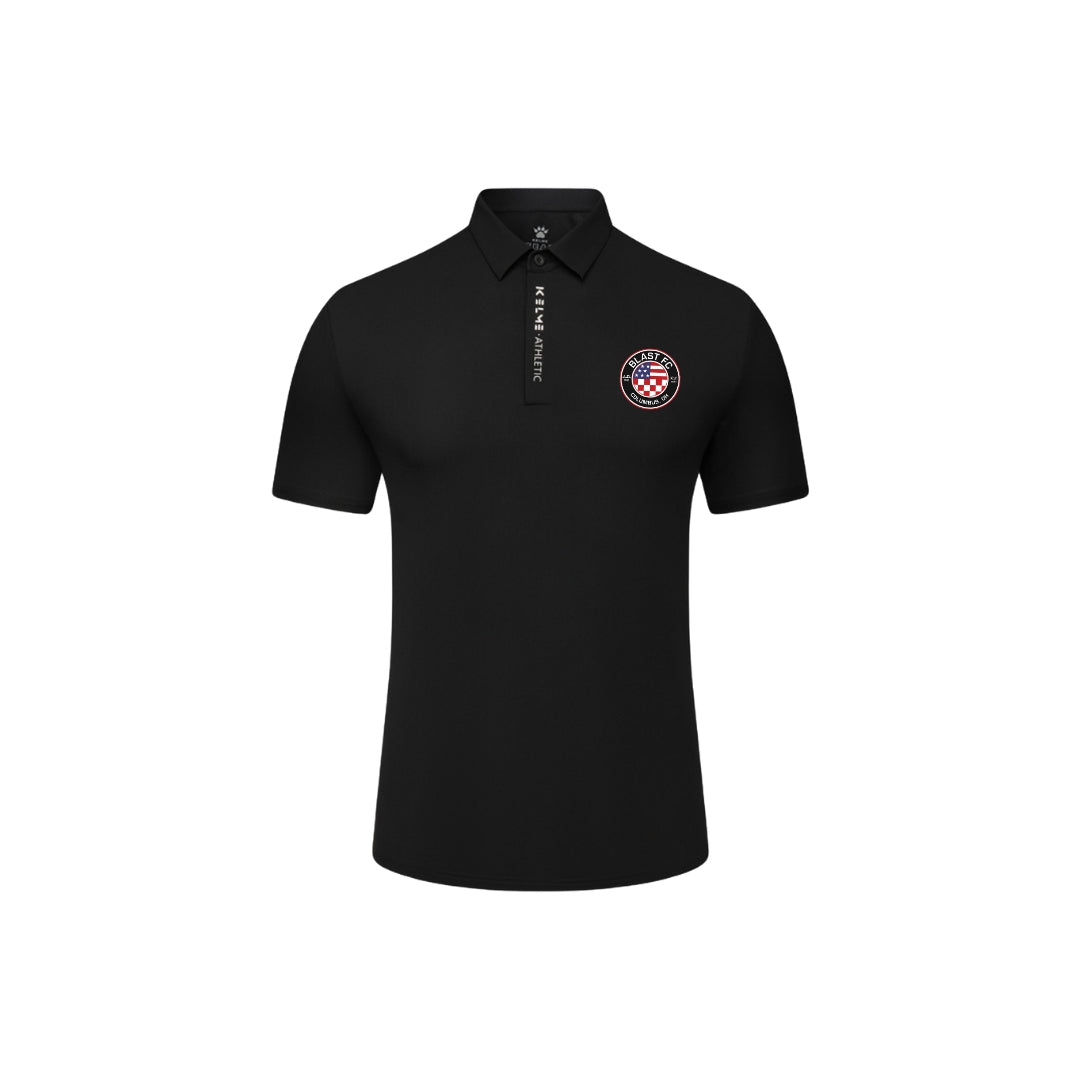 BLAST MENS POLO BLACK