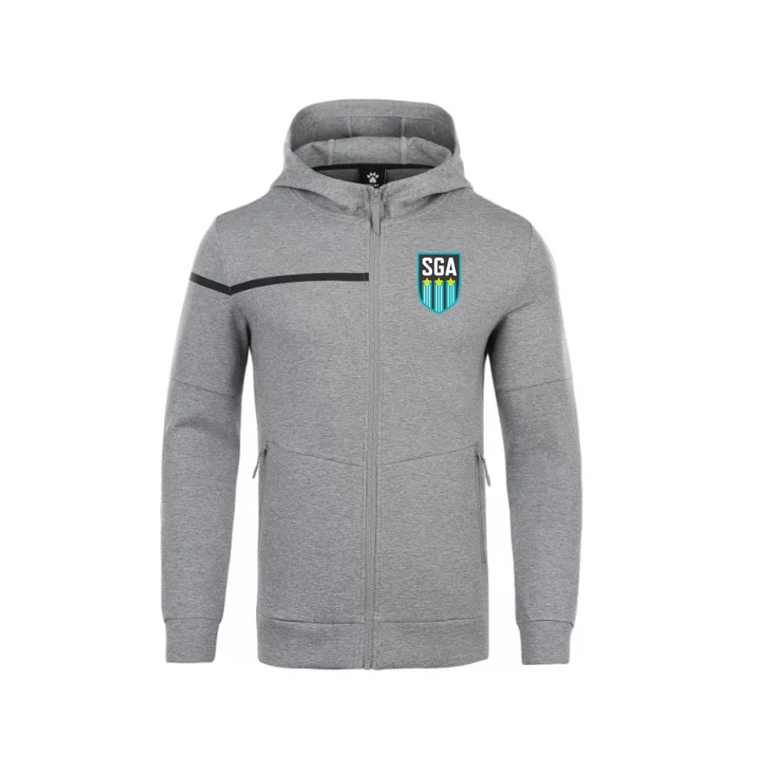 SGA FLEECE JACKET GREY