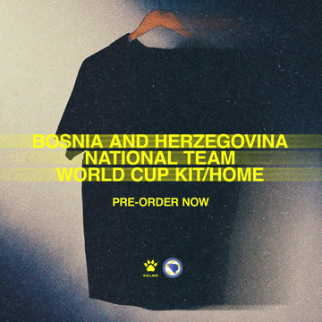 KELME BOSNIA & HERZEGOVINA WORLD CUP JERSEY/HOME - FAN VERSION