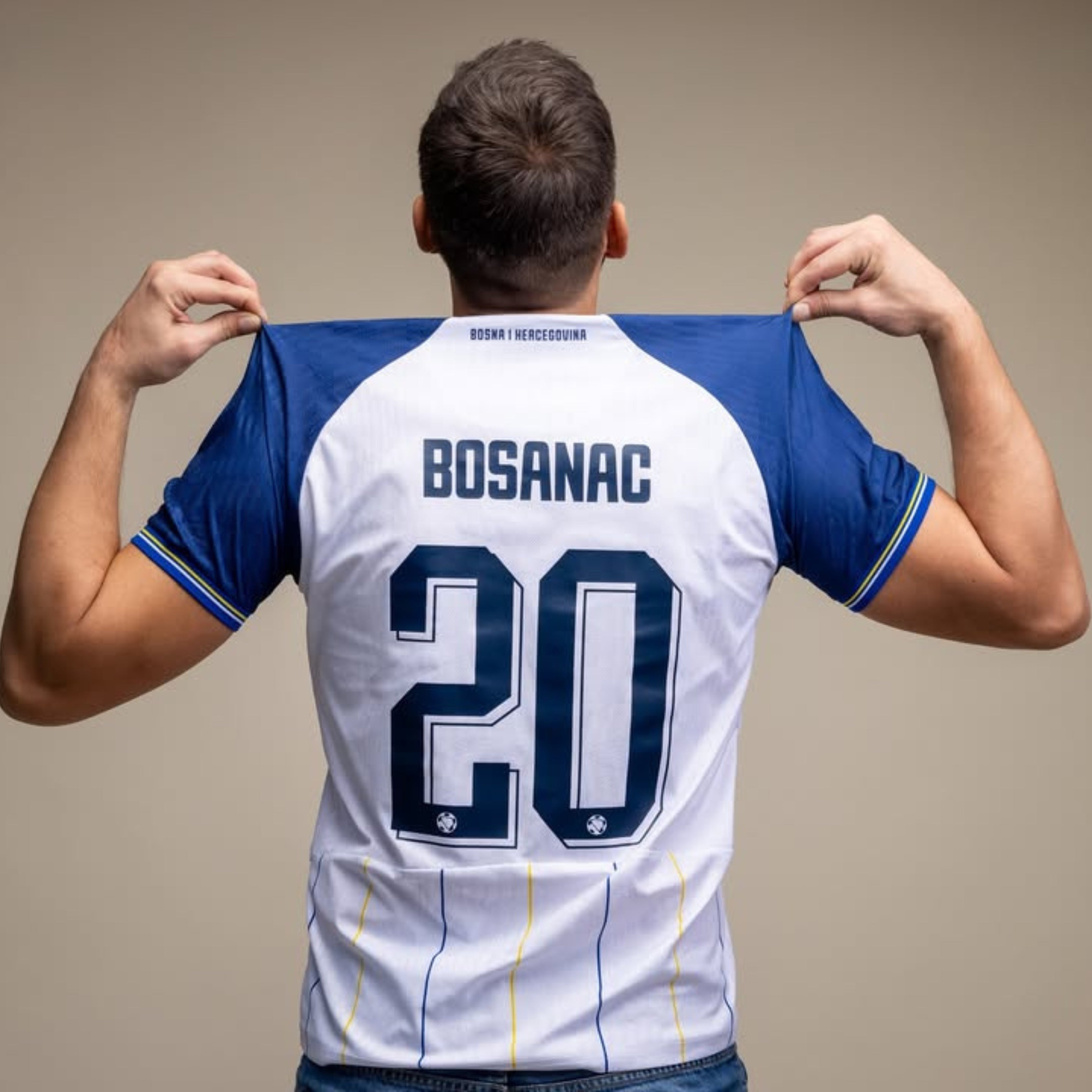 KELME BOSNIA & HERZEGOVINA 26/27 JERSEY/AWAY - PLAYER VERSION