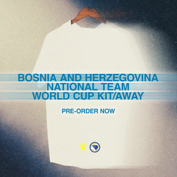 KELME BOSNIA & HERZEGOVINA WORLD CUP JERSEY/AWAY - FAN VERSION