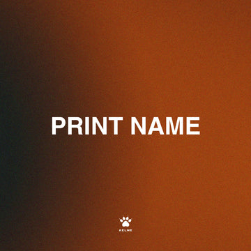 Print Name & Number