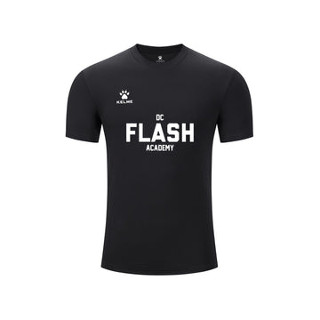 DC FLASH FAN T-SHIRT-BLACK