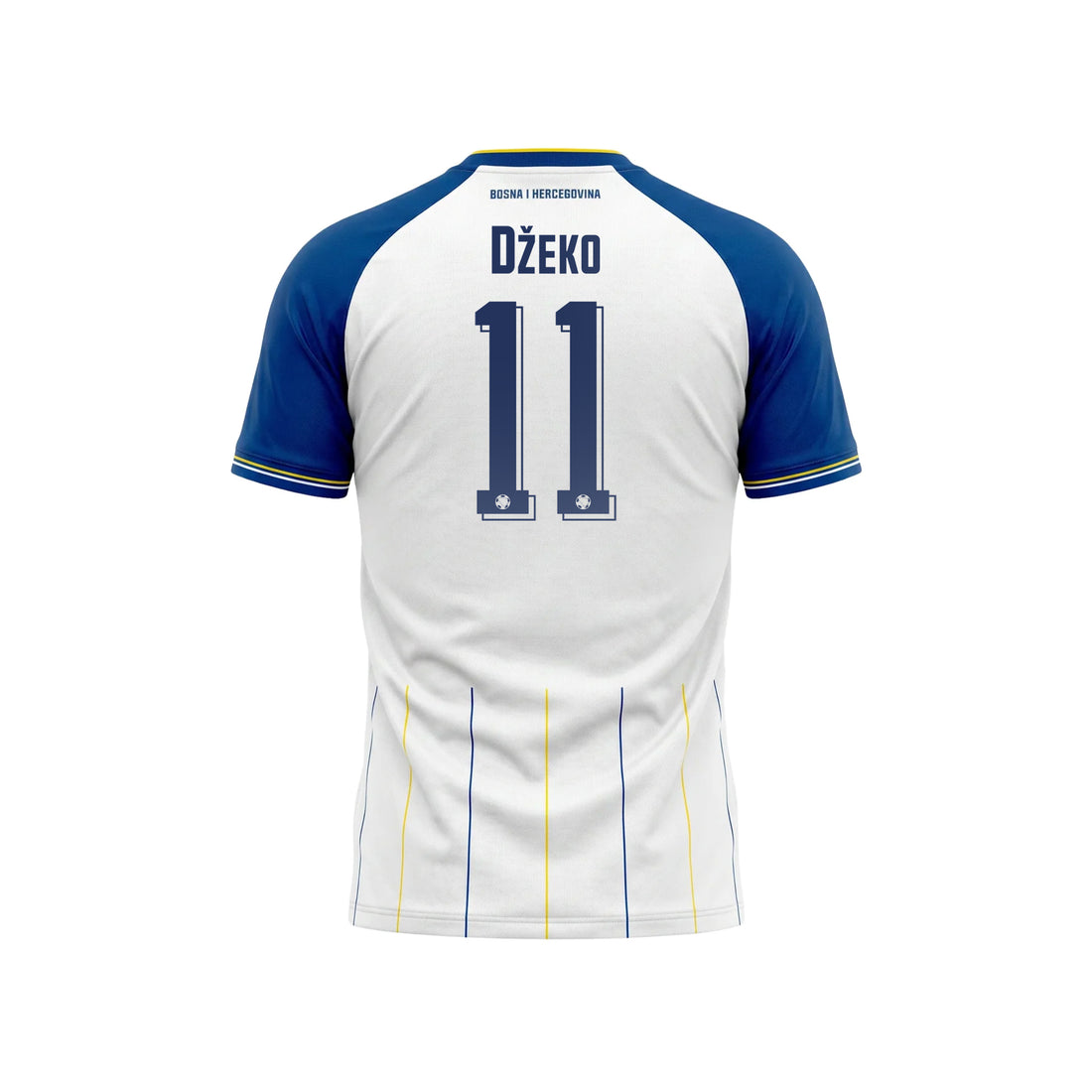 KELME BOSNIA & HERZEGOVINA 26/27 JERSEY/AWAY - FAN VERSION, #11 Dzeko
