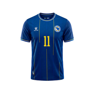 KELME BOSNIA & HERZEGOVINA WORLD CUP JERSEY/HOME - FAN VERSION, #11 Dzeko