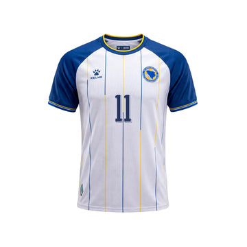 KELME BOSNIA & HERZEGOVINA 26/27 JERSEY/AWAY - FAN VERSION, #11 Dzeko