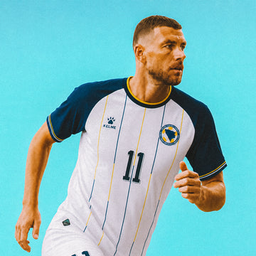KELME BOSNIA & HERZEGOVINA 26/27 JERSEY/AWAY - PLAYER VERSION, #11 Dzeko